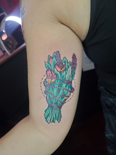 Explore lymphoma tattoo ideas, creative tattoo ideas in Albuquerque, available at Relic Tattoo Co.