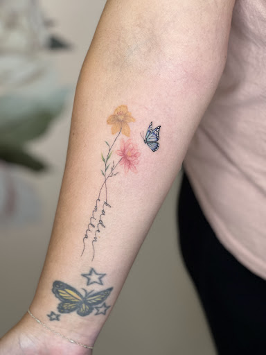 Explore passed away tattoo ideas, creative tattoo ideas in San Diego, available at Adour Beauty & Ink