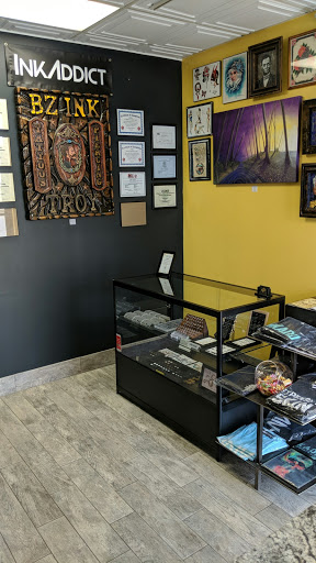 Explore samurai tattoo sleeve ideas, creative tattoo ideas in Troy, available at Bz Ink Tattoo and Piercing Shop