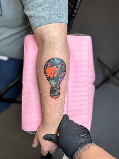 Explore hand tattoo ideas man, creative tattoo ideas in New Carlisle, available at Reckless Temptations