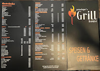 Menu du Penelopeʼs Grill House à Fehmarn