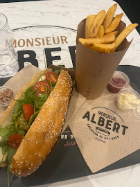 Hot-dog du Restauration rapide Monsieur Albert à Strasbourg - n°11