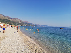 Foto di Spiaggia di Borsh area parzialmente ristrutturata