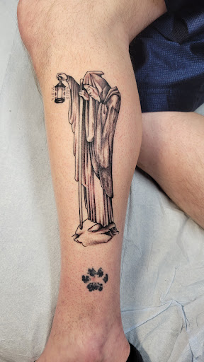 Explore predator tattoo ideas, creative tattoo ideas in Minneapolis, available at Jackalope Tattoo