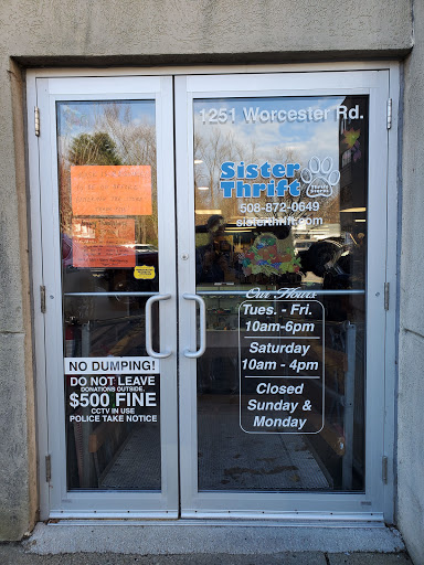 Thrift Store «Sister Thrift», reviews and photos, 1251 Worcester Rd, Framingham, MA 01701, USA