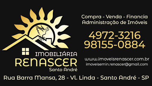 Logo da empresa - Imobiliária Renascer Santo André