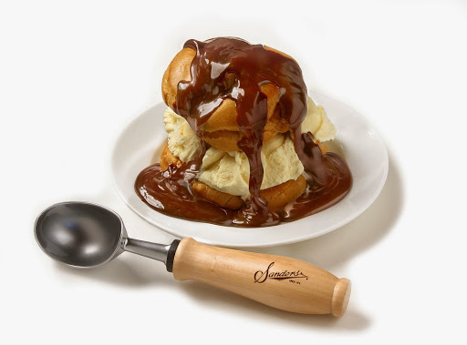 Ice Cream Shop «Sanders Chocolate & Ice Cream Shoppes - Wyandotte», reviews and photos, 3042 Biddle Ave, Wyandotte, MI 48192, USA