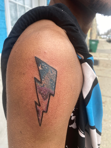 Explore cherry blossom tattoo ideas, creative tattoo ideas in Indianapolis, available at A-1 Art Tattoos LLC