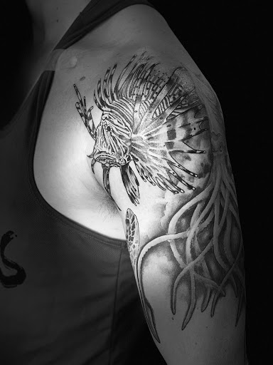 Explore mary jane tattoo ideas, creative tattoo ideas in Tacoma, available at Island Sons Ink