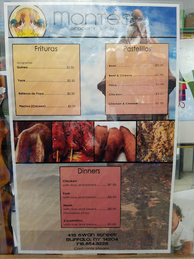 Grocery Store «Montes Grocery Deli», reviews and photos, 413 Swan St, Buffalo, NY 14204, USA