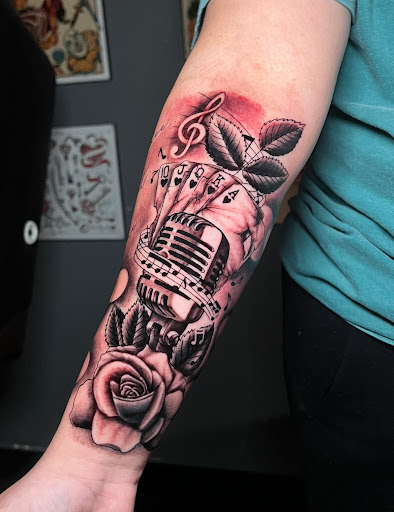 Explore pink floyd tattoo ideas, creative tattoo ideas in San Antonio, available at Twisted Tattoo