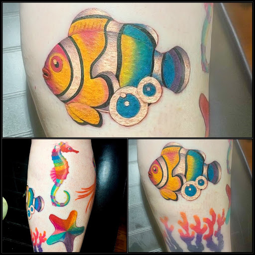 Explore black and grey realism tattoo ideas, creative tattoo ideas in Parker, available at Sublime Colorado Body Mod And Tattoo