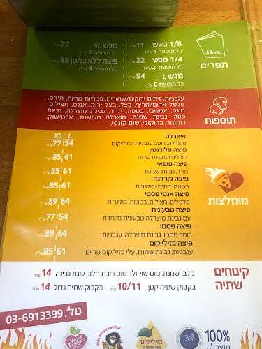 Opinii despre פיצה בזילי.קום סניף יהודה המכבי în תל אביב-יפו - פיצרייה