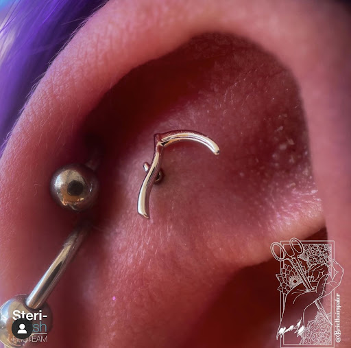 Explore tricep tattoo ideas, creative tattoo ideas in Edison, available at Black Moon Piercing