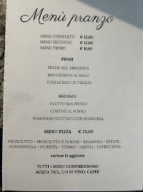 Carte du Ristorante Pizzeria Al Bosco à Sona