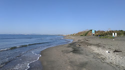 Photo de Anhialo beach avec plusieurs baies longues