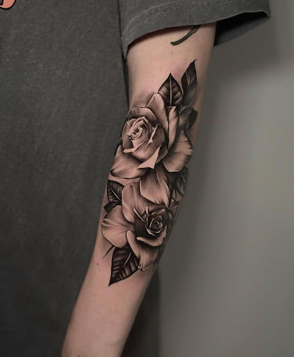 Explore back leg tattoo ideas, creative tattoo ideas in Stanton, available at Skin Design Tattoo Orange County