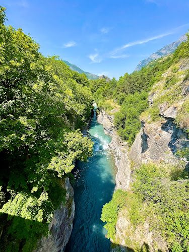 Le Pont Roman à Le Lauzet-Ubaye