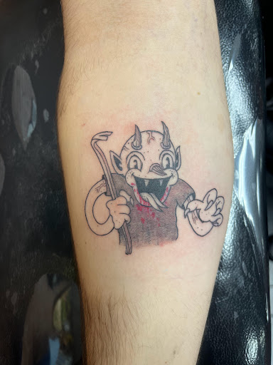 Explore small harry potter tattoo ideas, creative tattoo ideas in Lincoln City, available at Black N Blue Tattoo & Skate Shop