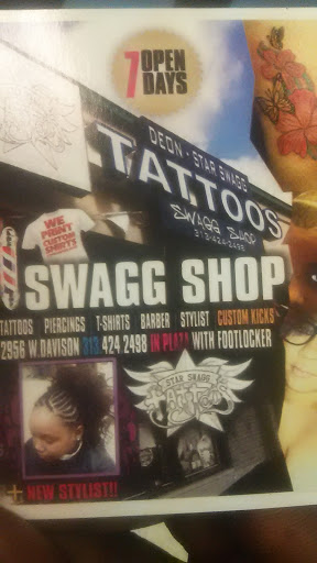 Explore weird tattoo ideas, creative tattoo ideas in Detroit, available at Swagg Shop (tattoos and piercings)