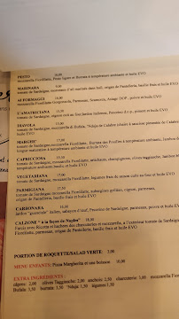 Pizzeria Margherita à Soorts-Hossegor - menu / carte