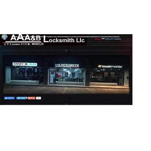 Locksmith «AAA&B Locksmith Llc», reviews and photos, 1101 Huntingdon Ave #6, Waterbury, CT 06704, USA