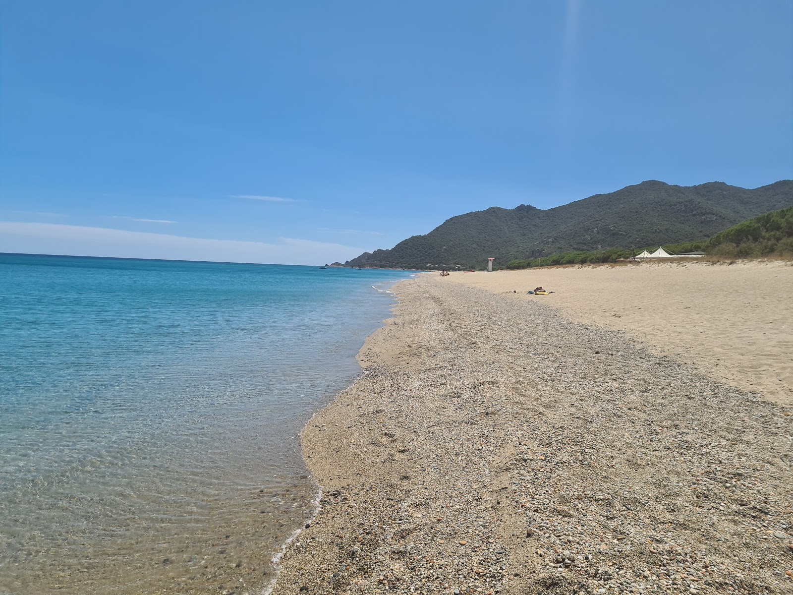 Foto von Spiaggia della Marina di Cardedu mit sehr sauber Sauberkeitsgrad