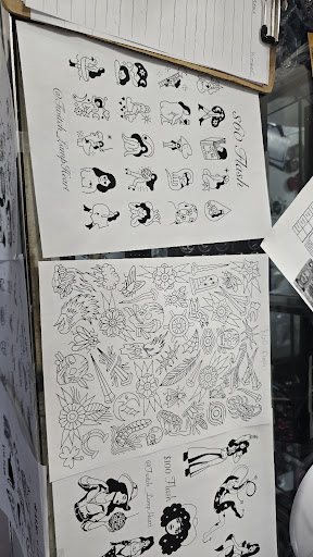 Explore chest and stomach tattoo ideas, creative tattoo ideas in Round Rock, available at Supernova Tattoo Parlour