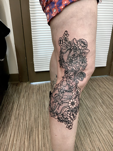 Explore gym tattoo ideas, creative tattoo ideas in Portland, available at Obsidian Tattoo