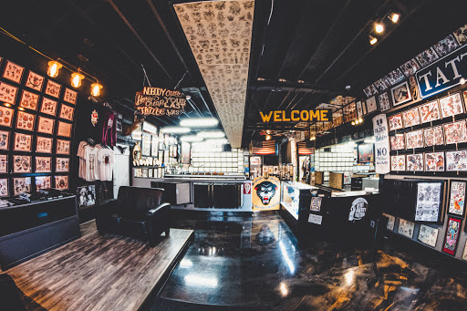 Explore neck tattoo idea men, creative tattoo ideas in Denton, available at Kent Liberty Tattoo