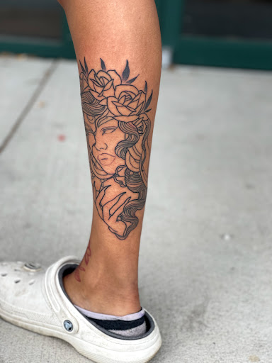 Explore his and hers tattoos ideas, creative tattoo ideas in Goose Creek, available at Red Kirin Tattoo