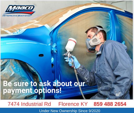 Auto Body Shop «Maaco Collision Repair & Auto Painting», reviews and photos, 7474 Industrial Rd, Florence, KY 41042, USA