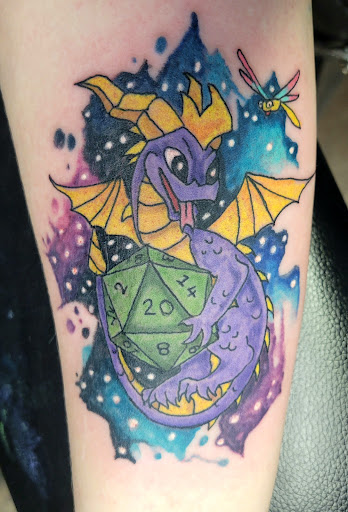 Explore bouquet tattoo ideas, creative tattoo ideas in Indianapolis, available at Steel Rod Tattoo