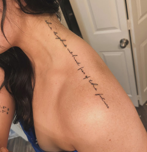 Explore fallout new vegas tattoo ideas, creative tattoo ideas in Houston, available at 333 Tattoo Studio HTX