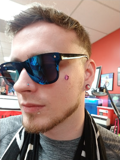 Tattoo Shop «Psychopathic Ink Tattoo & Piercings», reviews and photos, 129 E Beaufort St, Normal, IL 61761, USA
