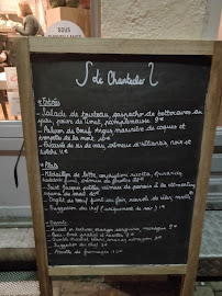 Menu / carte de Le Chantecler à Lille