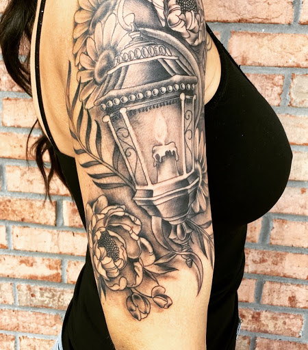 Explore chest tattoo men idea, creative tattoo ideas in Saint Marys, available at Empire Tattoo