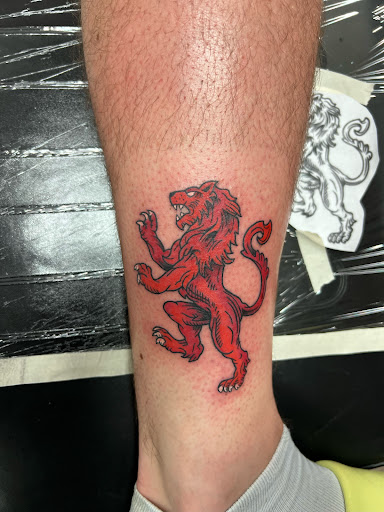 Explore goldendoodle tattoo ideas, creative tattoo ideas in Laconia, available at Circus Tattoo