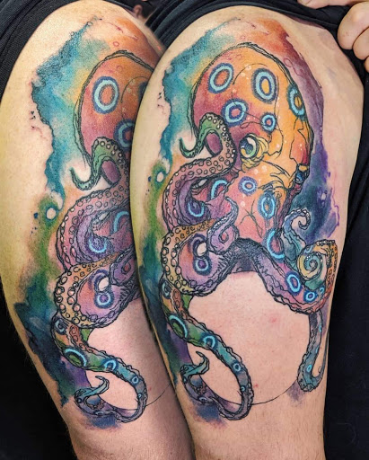 Explore sister tattoo ideas for 4, creative tattoo ideas in Oakland, available at Amy Zager at Skyline Tattoo Studio