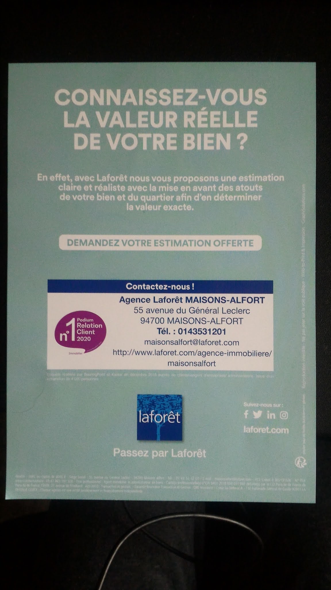 Photo n° 1 de l'avis de Jean.a fait le 30/10/2020 à 12:03
