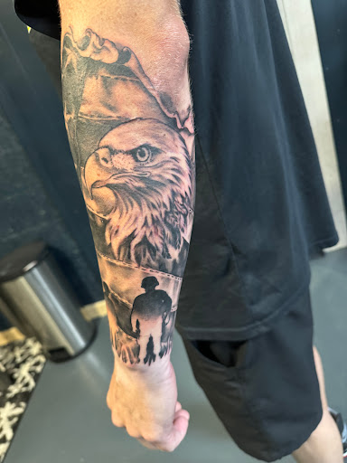 Explore ideas for daughters name tattoo, creative tattoo ideas in Copperas Cove, available at Flashover Ink Tattoo