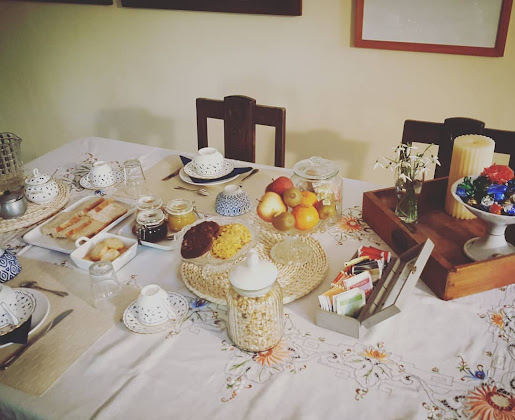 Petit déjeuner Chambre d'hôtes Tre Ponti 16030 Castiglione Chiavarese