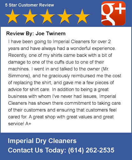 Dry Cleaner «Imperial Dry Cleaners», reviews and photos, 3013 Indianola Ave, Columbus, OH 43202, USA
