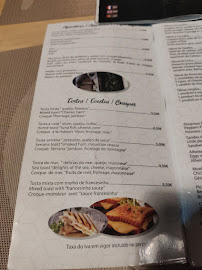 Menu / carte de O Armazém à Peso da Régua