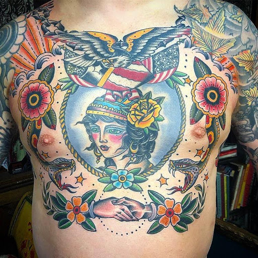 Tattoo Shop «Saints and Sinners Tattoo», reviews and photos, 408 W Davis St, Dallas, TX 75208, USA