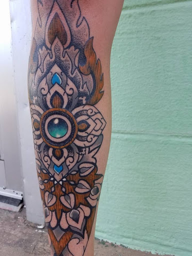 Explore bull skull tattoo ideas, creative tattoo ideas in Saint Petersburg, available at Buku Tattoo Studio