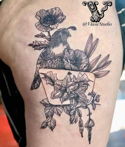 Explore big sis little sis tattoo ideas, creative tattoo ideas in Yucca Valley, available at Strata Tattoo Lab LLC