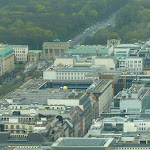 Photo n°4 de l'avis de Jonathan.i fait le 09/04/2024 à 08:05 sur le  Fernsehturm de Berlin à Berlin