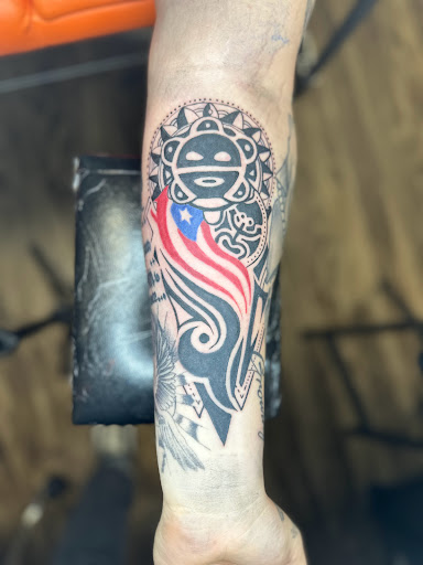 Explore men's back of neck tattoo ideas, creative tattoo ideas in Pueblo, available at Inkd UP Tattoo Studio