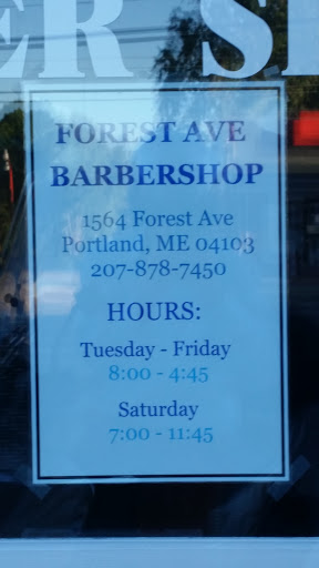 Barber Shop «Forest Avenue Barber Shop», reviews and photos, 1564 Forest Ave, Portland, ME 04103, USA